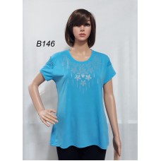 Жіноча туніка 2XL-5XL колір мікс в упаковці 5 шт опт