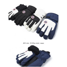 ОПТ! Чоловічі рукавички Дуті (Код А30) — Вітрозахисні, на флісі