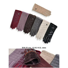 ОПТ! Жіночі рукавички Екозамша на плюші — Сенсорні, Розміри 6.5-8.5