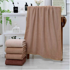 Банний рушник з мікрофібри, розмір 140×70 см. М'який, легкий, швидко сохне. Ідеально підходить для дому, спортзалу чи подорожей. Упаковка 8 штук, різні кольори. Опт.