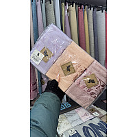 ОПТ! Набір махрових рушників 35х75 см (10 шт/пачка) — 100% бавовна