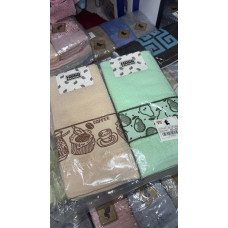 ОПТ! махрові кухонні рушники (40х60 см) — 12 шт в упаковці