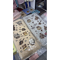 Купити Серветки Мікрофібра Плюшеві для Кухні/Обличчя 25x50 см. 20 шт в пачці, мікс. OPT7KM Купити оптом в Україні. Замовити з доставкою