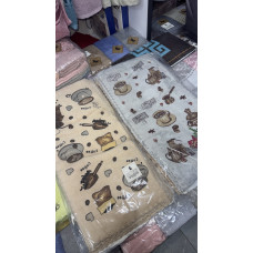 Купити Серветки Мікрофібра Плюшеві для Кухні/Обличчя 25x50 см. 20 шт в пачці, мікс. OPT7KM Купити оптом в Україні. Замовити з доставкою