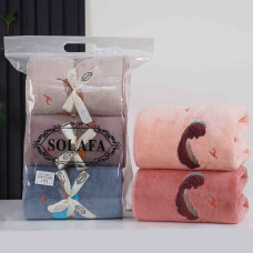 ОПТ! Рушник мікрофібра для обличчя 50х100 см (Код 80133-А-120)