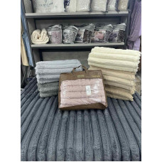 ОПТ! Плед Шарпей Широка Смужка 7 см (200*230) — Дуже щільний