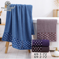 Рушники махрові Malloorу Home Розмір: 50×100 см М'які, щільні, з жакардовим візерунком Яскраві кольори, висока якість Упаковка: 8 штук Опт від 1 упаковки