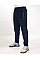 Чоловічі спортивні штани трикотажні темно-сині прямого кроя на блискавці AL 610 (батал XL - 5XL, Україна)