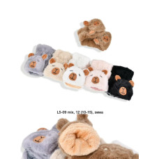 ОПТ! Підліткові рукавички (10-15 років) — На хутрі, Код L5-09