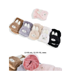 ОПТ! Підліткові рукавички (10-15 років) — На хутрі, Код L5-08