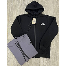 Батник/худі чоловічий на блискавці зимовий The North Face Код: 1014# (M-3XL)