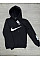 Худі чоловіче зимове Nike з подвійним капюшоном Код: 99 (M-3XL)