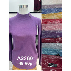 Жіночий гольф Кашемір з декором (ґудзики на плечі). Розмір 48-50. ОПТОМ.