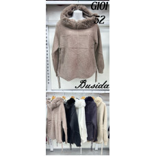 НОВИНКА! Жіноча кофта Альпака (Розмір 52). ОПТ від 5 шт.