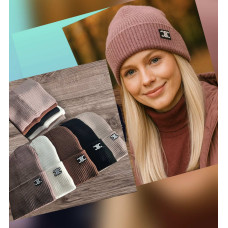 Зимовий комплект: Шапка на флісі та подвійний Бафф. ОПТ. Розмір 55-57.