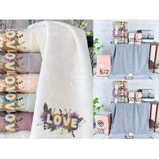 Купити лицьові махрові рушники 50х100 см оптом в Україні. Opt7km