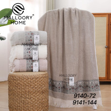 Банні рушники махрові розмір 140-70 см в упаковці різні кольори опт