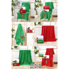 Рушники для обличчя з мікрофібри, розмір 50×100 см. М'які, приємні на дотик, добре вбирають вологу. Ідеальні для щоденного використання. Упаковка 6 штук, різні кольори. Опт.