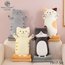 Іграшка + плед Розмір пледу 120×160 см Різні кольори оптом