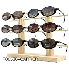 Опт Жіночі сонцезахисні окуляри CARTIER Polarized P00536 (Кольори C1, C2, C3, C4, C5, C6) на opt7km.net.ua —