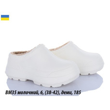 Жіночі демісезонні сабо з утепленою підкладкою. Розміри: 38–42. Міцна підошва та зручна колодка забезпечують комфорт при носінні вдома чи надворі. В упаковці 6 пар. Оптом на сайті opt7km.net.ua