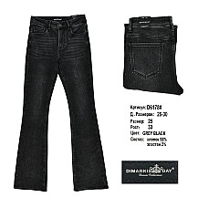 Джинси жіночі расклешені байка Bootcut Fit Dimarkis Day Код: D6178# (25-30)