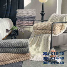 ОПТ! Плед «3D Соти» 200*220 см (006-27-200-40) — У сумці