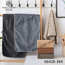 Рушники кухонні з мікрофібри Malloory Home "Вельвет", розмір 35*75 см, набір 6 шт, рельєфна смужка