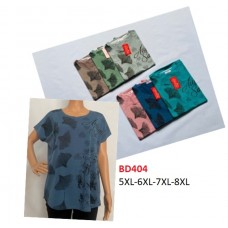Жіноча футболка туніка 5xl-6xl-7xl-8xl колір різний 5 шт в упаковці