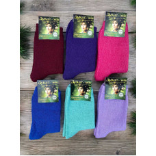 Жіночі махрові шкарпетки з малюнком . Теплі, м’які та зручні. Розмір 36–41, асорті кольорів.