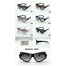Сонцезахисні окуляри MONCLER 22879, жіноча маска, асорті кольорів, опт