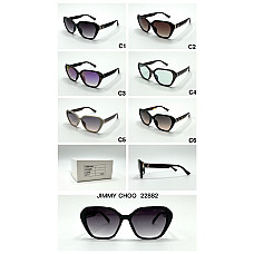 Жіночі сонцезахисні окуляри JIMMY CHOO 22882, багатокутна оправа, асорті кольорів, опт
