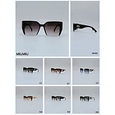 Сонцезахисні окуляри MIU MIU 26105, жіночі, квадратна оправа, асорті кольорів, опт