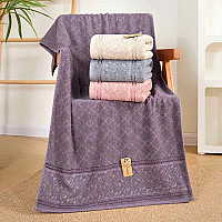 Рушник для обличчя з мікрофібри «Сердечна Ніжність» 50х100 см, м'який ворс, асорті кольорів, опт