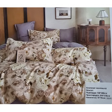 Комплект постільної білизни з pure cotton ФЛАНЕЛЬ Підковдра 200×230 см, простирадло 230×250 см, наволочки 70×70 см та 50×70 см. Якісна тканина. Опт від 1 шт.