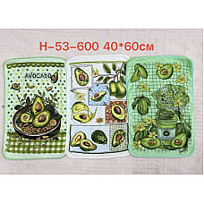 ОПТ! Кухонні рушники Koloco 40х60 см (12 шт/уп) — Мікрофібра