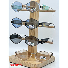 Сонцезахисні окуляри XP7015, полароїд, фотохромні лінзи (хамелеон), геометрична форма, захист UV400, опт