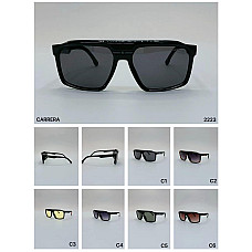 Сонцезахисні окуляри CARRERA 2223, масивна квадратна оправа, захист UV400, унісекс, спортивний шик, опт