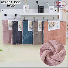 Серветки кухонні Koloco 30х30 см, мікрофібра, набір для прибирання та рук, квітковий принт, опт