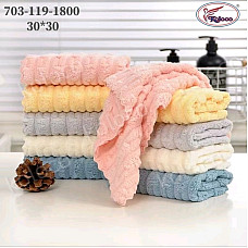 Серветки кухонні Koloco 30х30 см, мікрофібра, набір для прибирання та рук, квітковий принт, опт