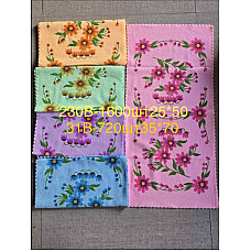 Рушники кухонні з мікрофібри, набір, розмір 35x75 см , мікс кольорів, опт