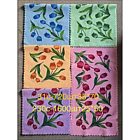 Рушники Koloco мікрофібра розмір 25×50 см. М'які, приємні на дотик, з вишивкою. Підходять для обличчя, рук, кухні.