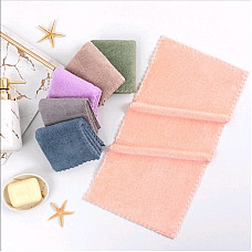 Рушники Koloco мікрофібра розмір 25×50 см. М'які, приємні на дотик, з вишивкою. Підходять для обличчя, рук, кухні.