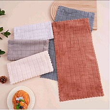 Рушники Koloco мікрофібра розмір 25×50 см. М'які, приємні на дотик, з вишивкою. Підходять для обличчя, рук, кухні.