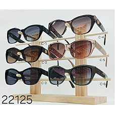 Жіночі сонцезахисні окуляри Louis Vuitton 22125, форма "м'який квадрат", градієнтні лінзи, UV400, опт Одеса 7км