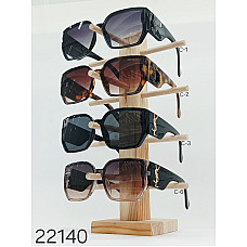 Жіночі сонцезахисні окуляри Yves Saint Laurent 22140 (7703), масивна оправа, лого YSL, UV400, опт Одеса 7км