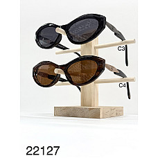 Жіночі сонцезахисні окуляри Prada 22127, вузька овальна оправа, vintage style, UV400, опт Одеса 7км