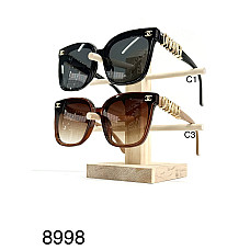 Жіночі сонцезахисні окуляри Chanel 8998, велика оправа "метелик", градієнтні лінзи, швидка доставка по Україні, опт