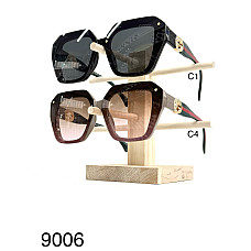 Жіночі сонцезахисні окуляри Gucci 9006, геометрична оправа, захист UV400, градієнтні лінзи, швидка доставка по Україні, опт