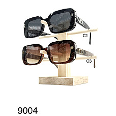 Жіночі сонцезахисні окуляри Dior 9004, велика прямокутна оправа, захист UV400, швидка доставка по Україні, опт